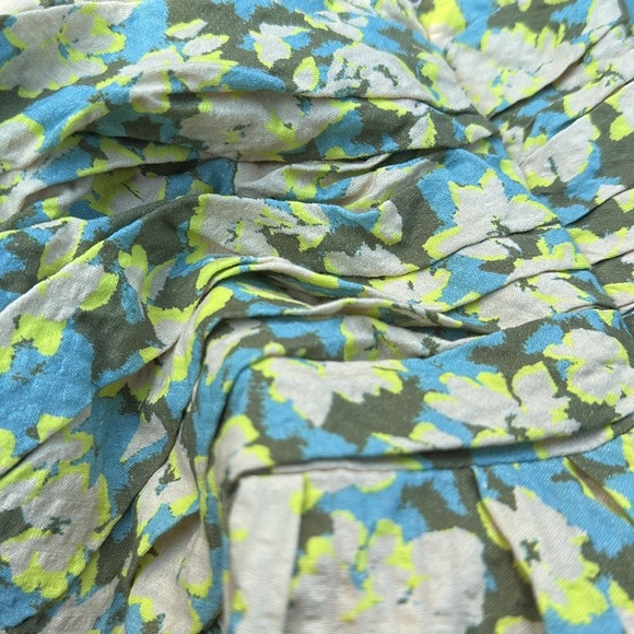 NWT Tanya Taylor Lizzie camo Floral Strapless mini Dress size 4 retail $495 - Picture 6 of 7